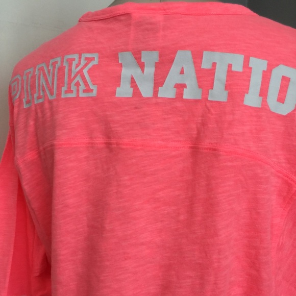 VS Pink neon shirt sz S & black gray jogger Sz M - Picture 4 of 16